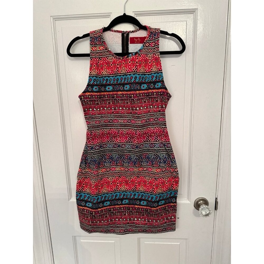 Tigerlily Anthropologie Boho Print Tank Dress size 6 NWT